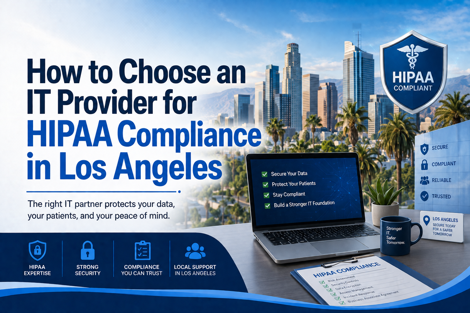 How to Choose an IT Provider for HIPAA Compliance in Los Angeles