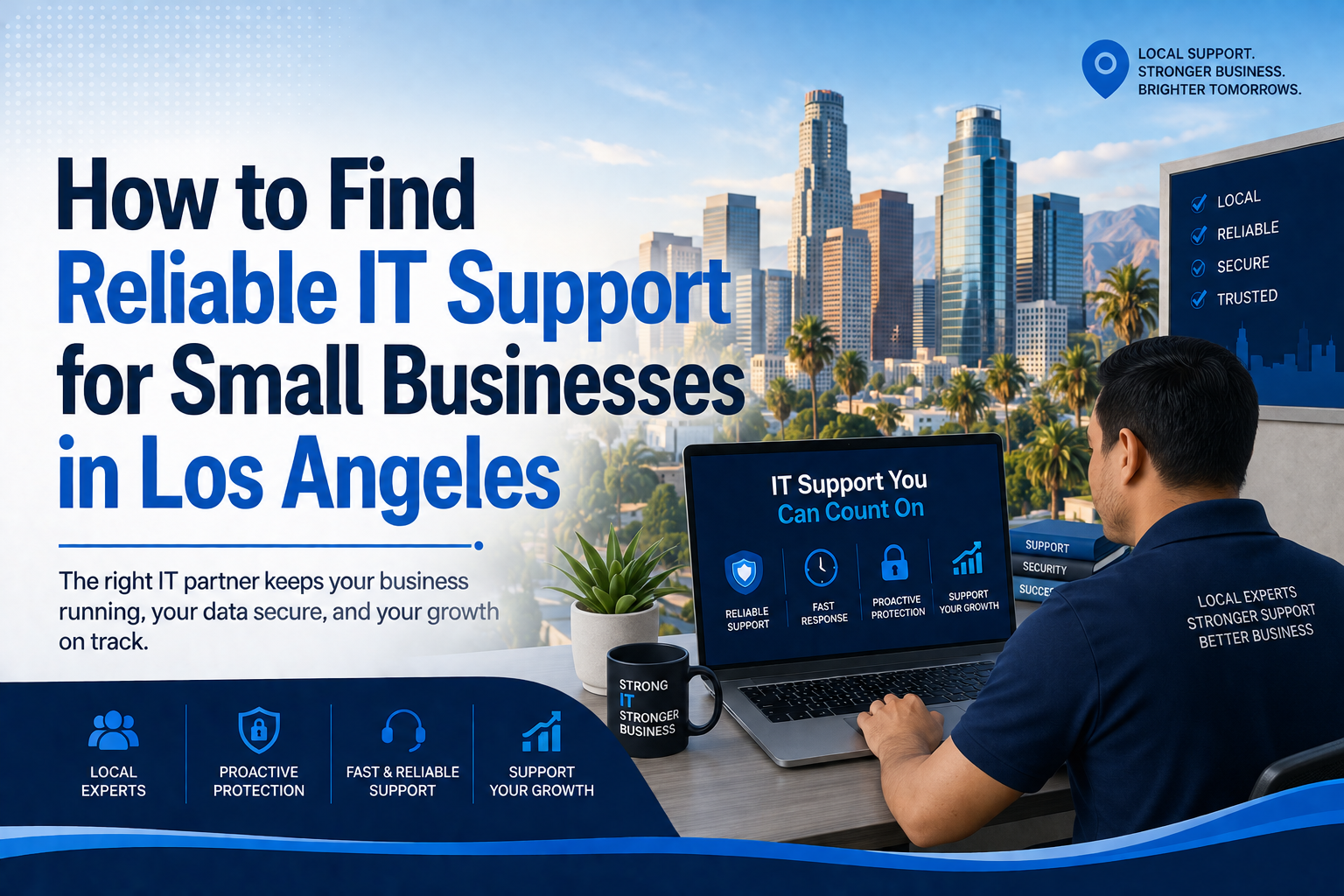 How to Find Reliable IT Support for Small Businesses in Los Angeles