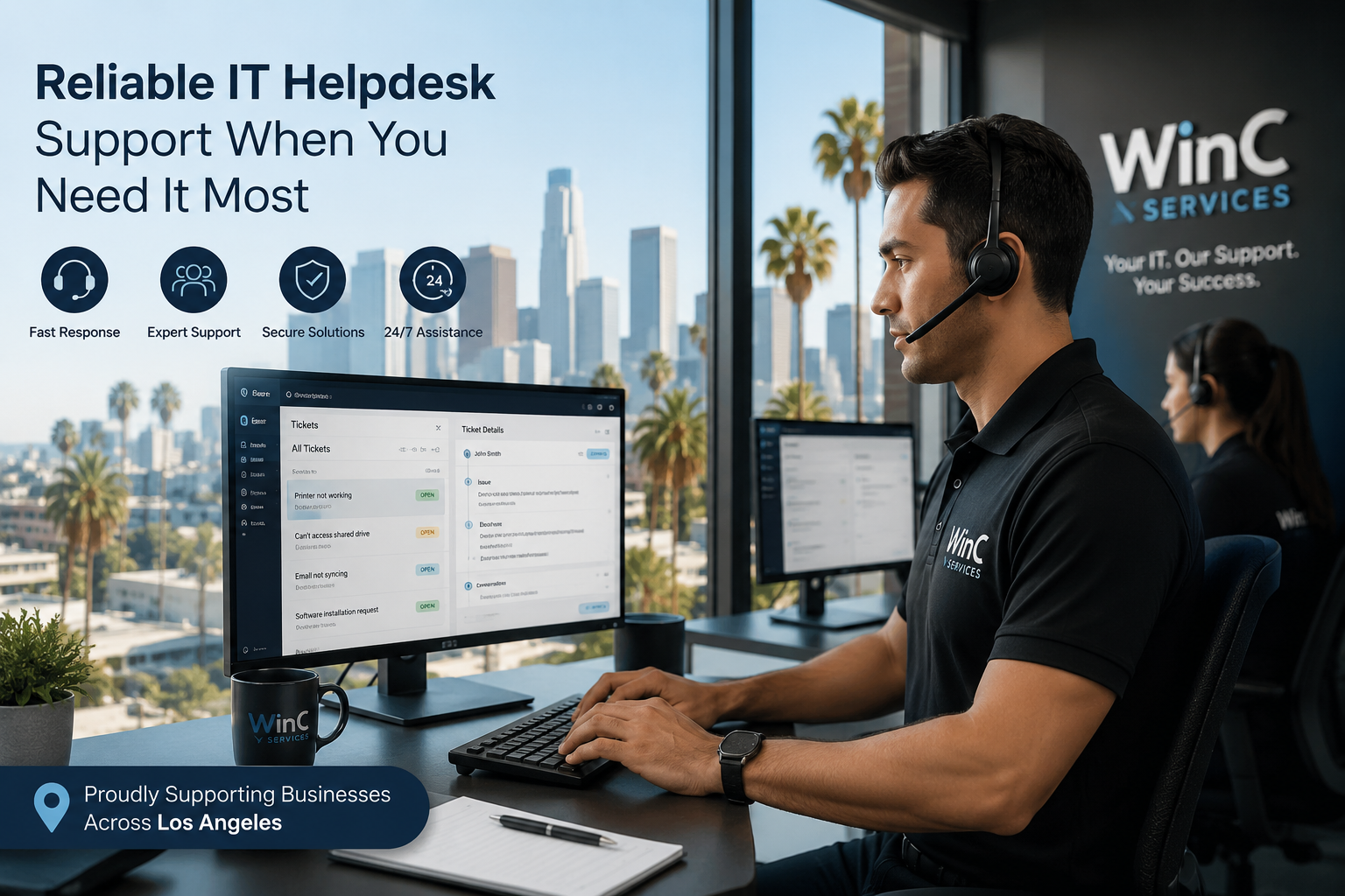 IT Helpdesk Support in Los Angeles